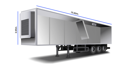 bi-temperature trailer
