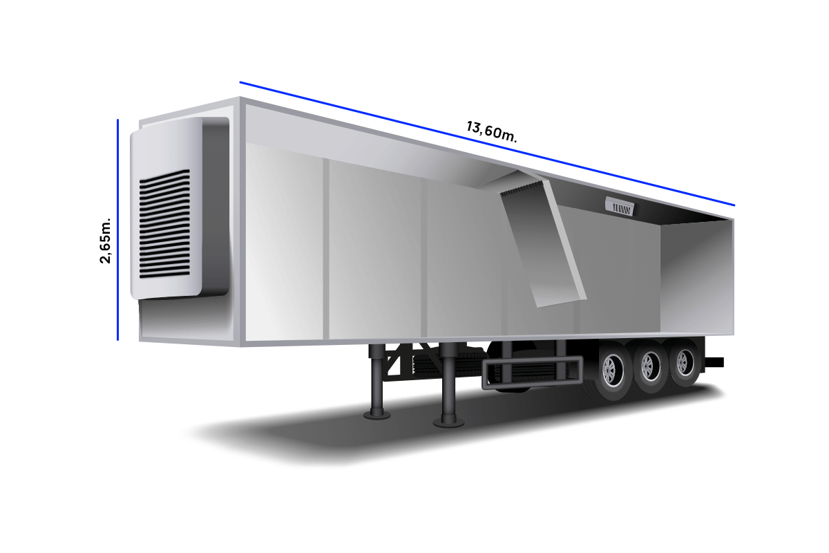 bi-temperature trailer